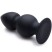 Tom of Finland Weighted Silicone Anal Plug, черная