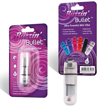 Lux Fetish Buzzin Bullet, прозрачная