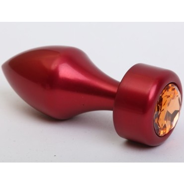 4sexdream Анальная пробка в форме пули, красная