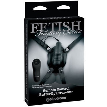 Pipedream Remote Control Butterfly Strap On