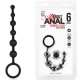 Erotic Fantasy All About Anal 6 Beads, черная