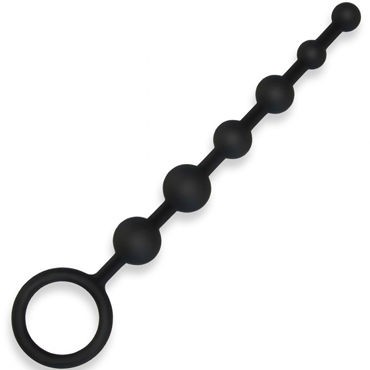 Erotic Fantasy All About Anal 6 Beads, черная