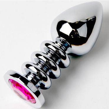 Пикантные штучки Большая рельефная анальная пробка