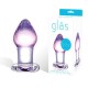 Glas Amethyst Rain Large