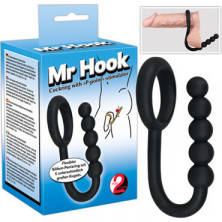 You2Toys Cockring with Balls, черное