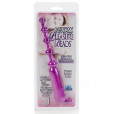 California Exotic Vibrating Pleasure Beads, фиолетовая