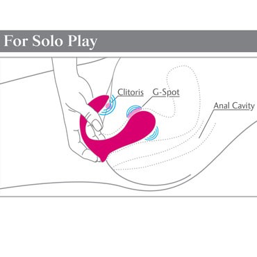 Pipedream 3Some Double Ecstasy, розовый