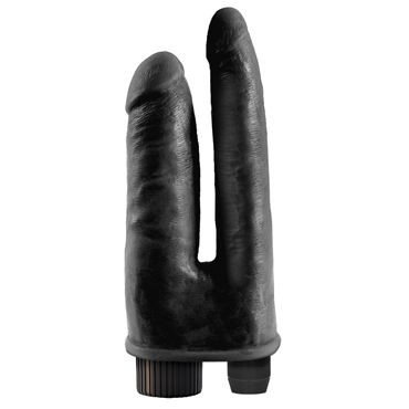 Pipedream Double Vibrating Double Penetrator, черный