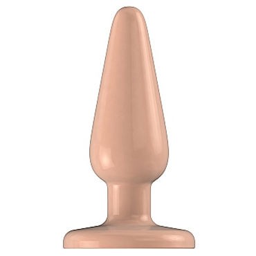 Shots Toys Bottom Line Butt plug Model 1, 10 см телесная