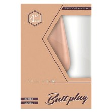 Shots Toys Bottom Line Butt plug Model 1, 10 см телесная