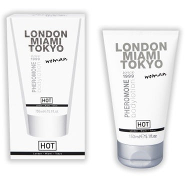 Hot London Miami Tokio Bodylotion Woman, 150мл