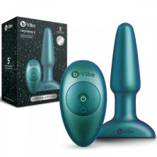 b-Vibe Rimming Plug 2, зеленая