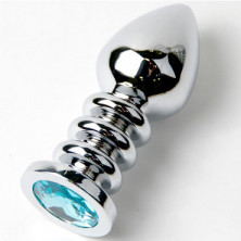 Пикантные штучки Большая рельефная анальная пробка