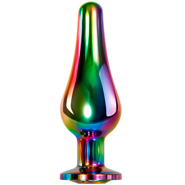 Evolved Rainbow Metal Plug Small, разноцветная
