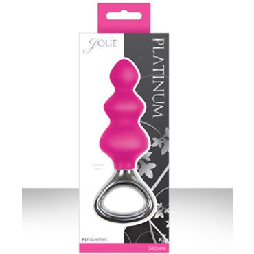 NS Novelties Jolie Platinum Plug, розовый