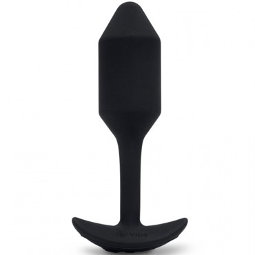 B-Vibe Vibrating Snug Plug 2, черная