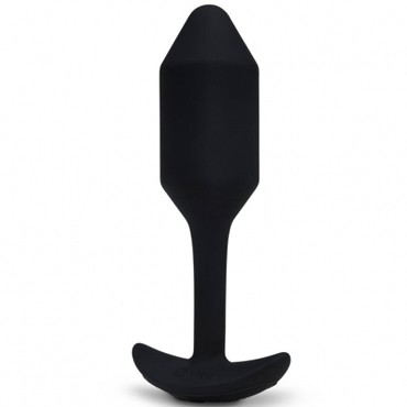 B-Vibe Vibrating Snug Plug 2, черная