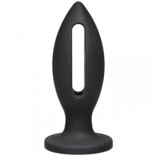 Doc Johnson Kink Lube Luge Silicone Plug 13см, черная
