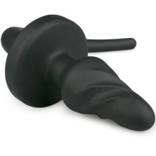 Easytoys Dog Tail Plug Twirly Large, черная