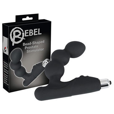 Orion Bead-shaped Prostate Stimulator, черный
