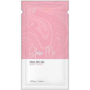 CG Blow Me Oral Sex Gel Berry Burst, саше 4 мл
