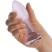 Glas Butt Plug 5" Rosebud, розовая