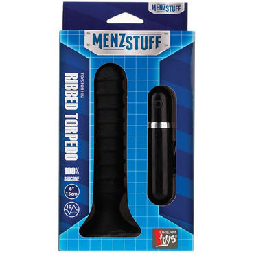 Menzstuff Ribbed Torpedo Black, 13 см