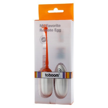 Taboom My Favorite Remote Egg, оранжево-белое
