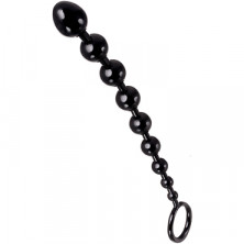 ToyFa A-toys Anal Beads M-Size 28,3 см, черная