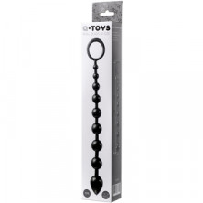 ToyFa A-toys Anal Beads M-Size 28,3 см, черная