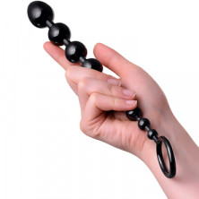 ToyFa A-toys Anal Beads M-Size 28,3 см, черная