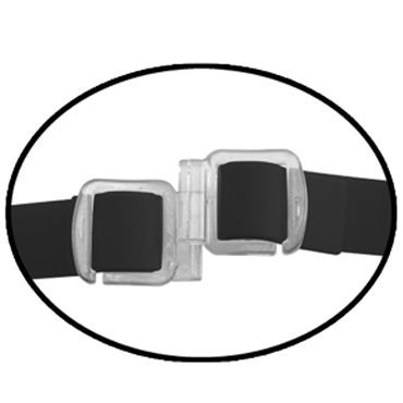 Pipedream Hollow Strap-on 25 см, черный