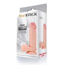Toyfa RealStick #202, фаллоимитатор, 17 см, телесный