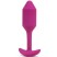 B-Vibe Vibrating Snug Plug 2, розовая