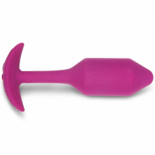 B-Vibe Vibrating Snug Plug 2, розовая