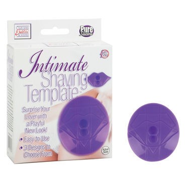 California Exotic Intimate Shaving Template