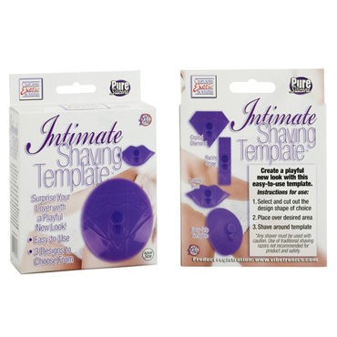 California Exotic Intimate Shaving Template