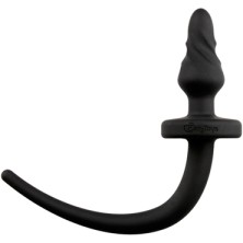 Easytoys Dog Tail Plug Twirly Small, черная