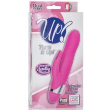 California Exotic Turn it Up! Silicone Massager, розовый