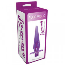 Toyz4lovers Jammy Jelly Vibrating Anal Plug, фиолетовая