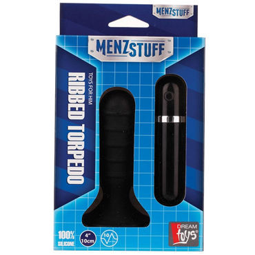 Menzstuff Ribbed Torpedo Black, 8,5 см