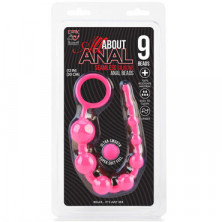 Erotic Fantasy All About Anal 9 Beads, розовая