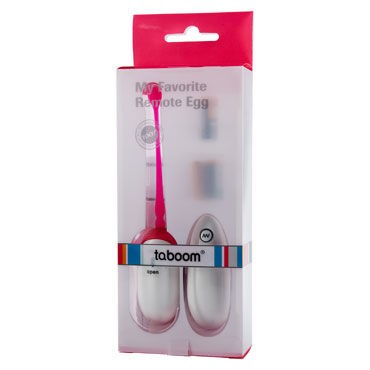 Taboom My Favorite Remote Egg, розово-белое