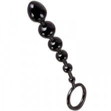 ToyFa A-toys Anal Beads S-Size 19,8 см, черная
