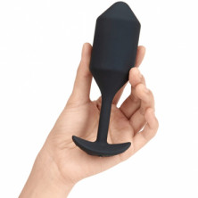 B-Vibe Vibrating Snug Plug 4, черная