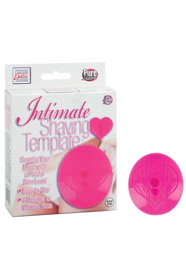California Exotic Intimate Shaving Template, розовый