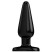 Shots Toys Bottom Line Butt plug Model 2, 13 см черная