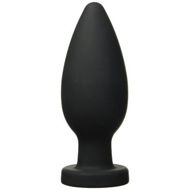 Tom of Finland XXL Silicone Anal Plug, черная