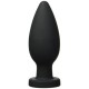 Tom of Finland XXL Silicone Anal Plug, черная