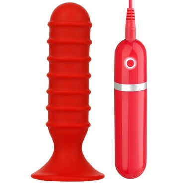 Menzstuff Ribbed Torpedo Red, 10,5 см
